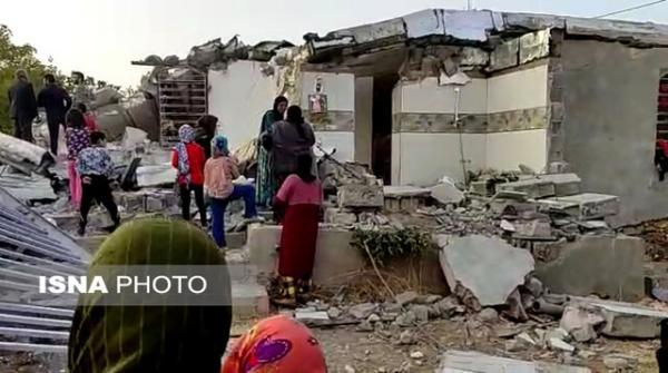تخریب100 درصدی منزل مسکونی در پی انفجار در کبگیان شهرستان بویراحمد