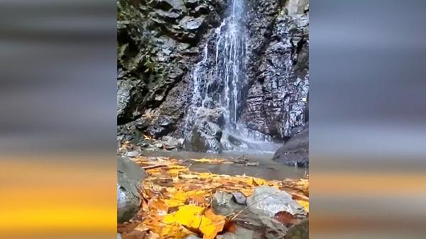 از این آبشار زیبا در ماسوله تماشا کنید