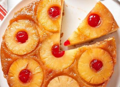 طرز تهیه کیک آناناس خوشمزه به 6 روش برگردان و ساده مرحله به مرحله