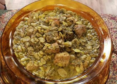 طرز تهیه خورشت باقالا گشنیز خوشمزه با گوشت