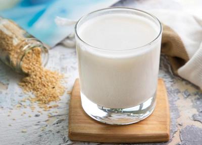 طرز تهیه شیر کنجد